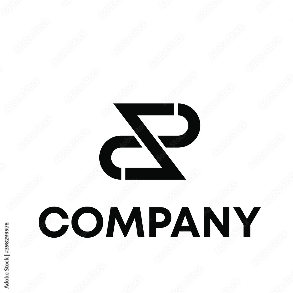 letter SZ logo