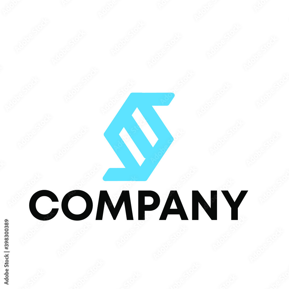 initial S logo initial S logo
