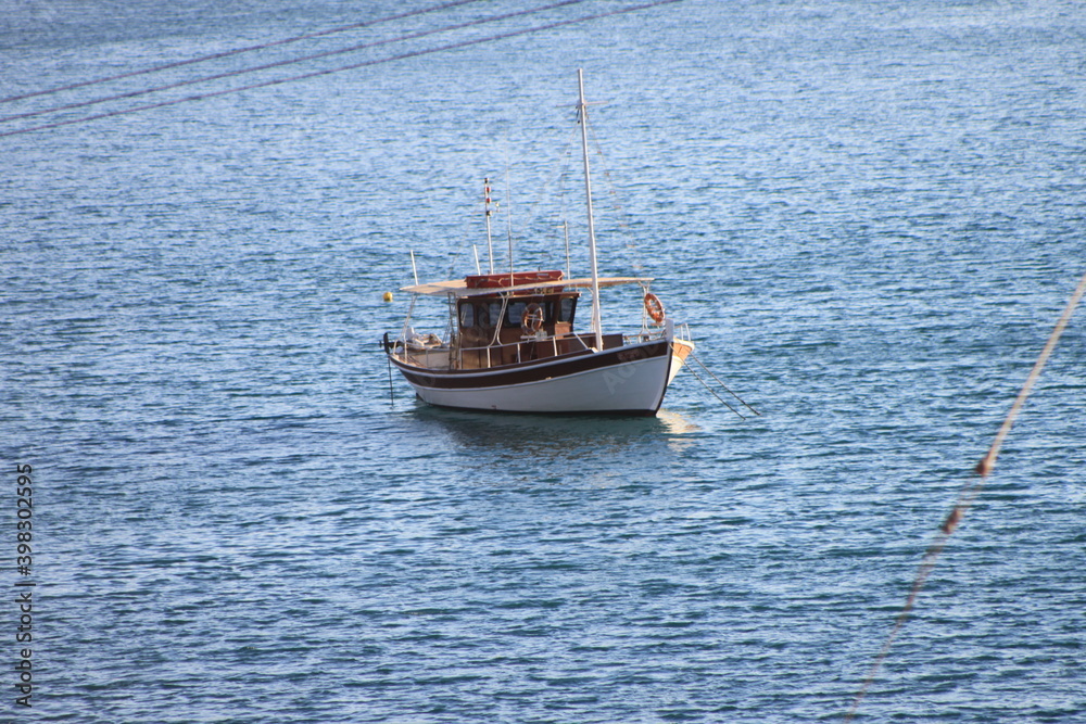 boat in the sea