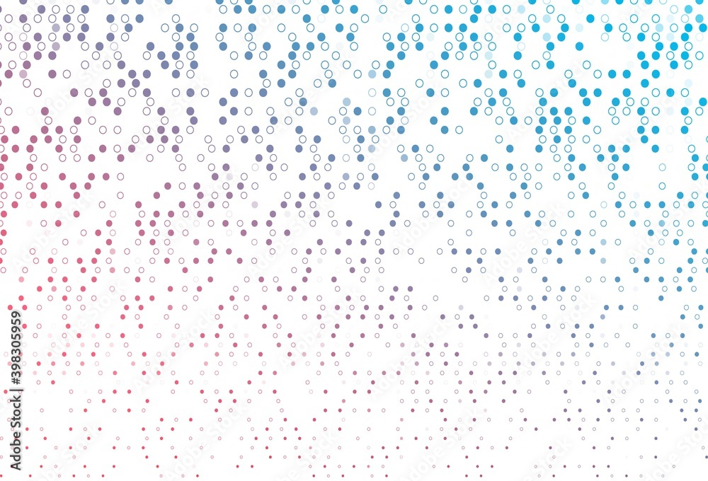 Light Blue, Red vector template with circles. Light Blue, Red vector template with circles.