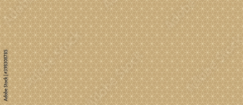 Abstract geometric seamless pattern in Arabian style. Thin golden lines texture, elegant floral lattice, mesh, grid. Oriental luxury background. Subtle gold ornament. Vector modern repeatable design