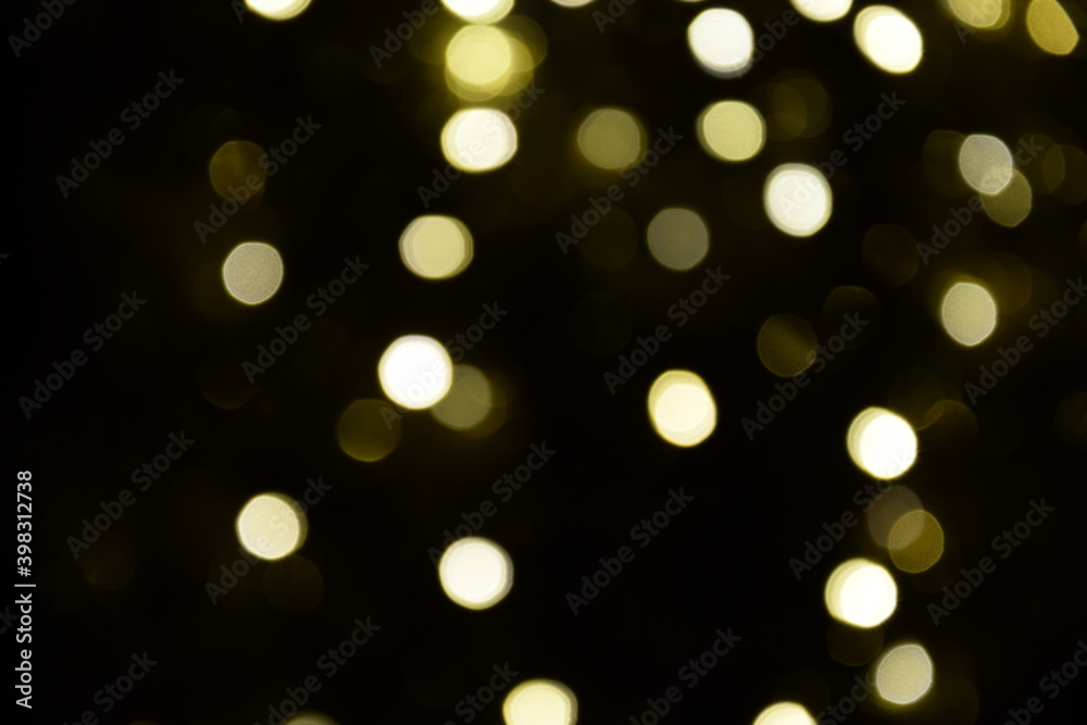 Lights blurred bokeh abstract on dark background, rozmyte światełka na ciemnym tle lampki świąteczne Lights blurred bokeh abstract on dark background, rozmyte światełka na ciemnym tle lampki świąteczne