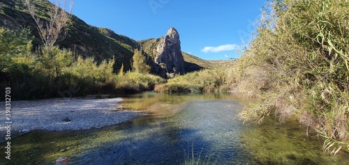 river in the mountains