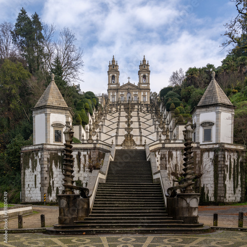 the Sanctuary Bom Jesus do Monte in northern Portugal
