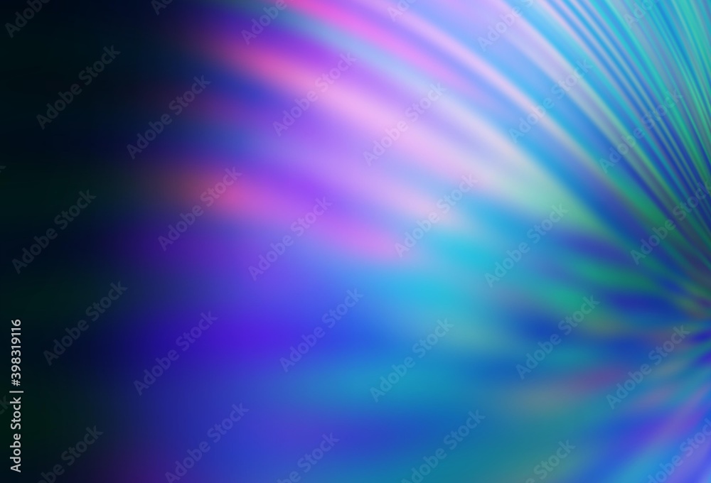 Dark Pink, Blue vector abstract bright template.