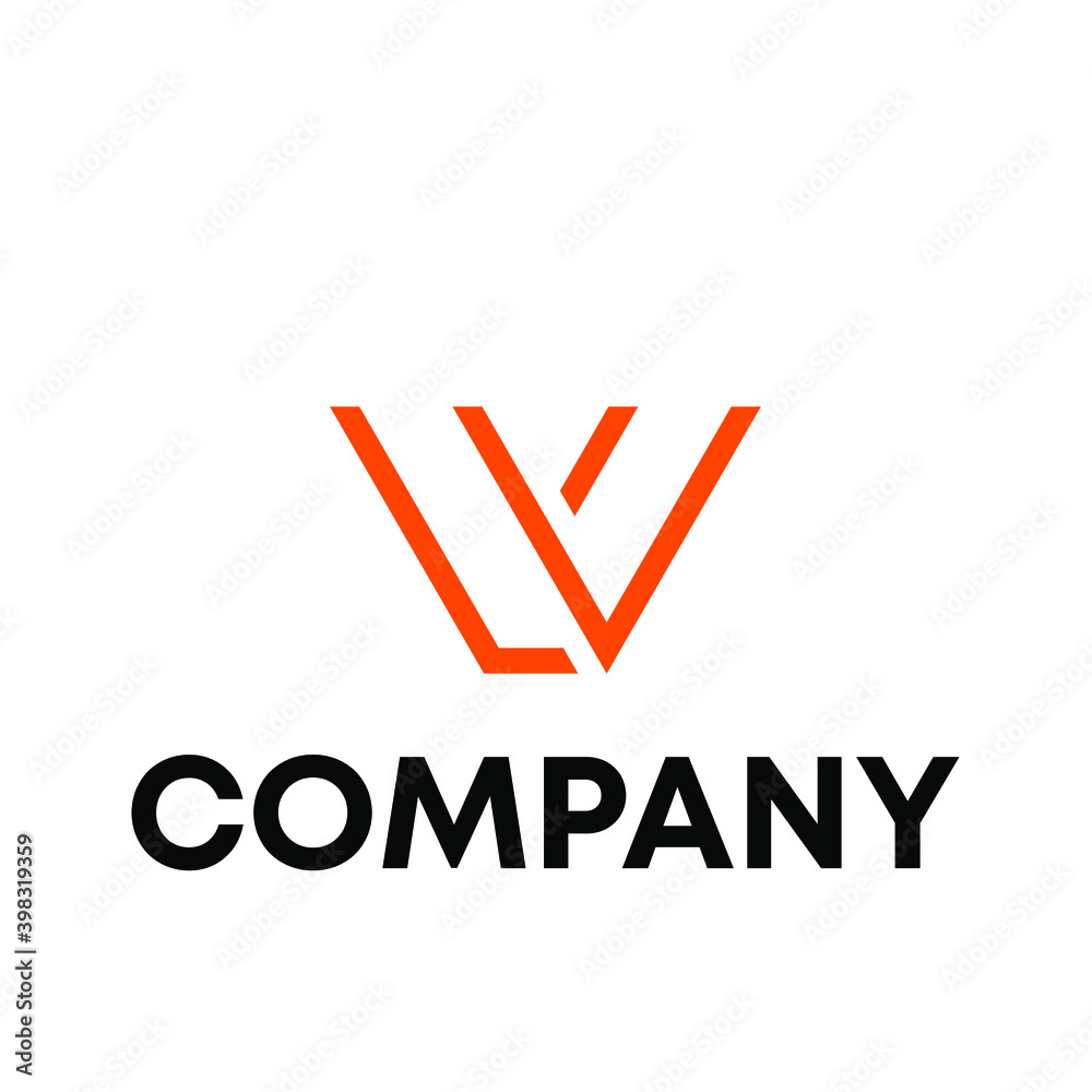 V logo V logo