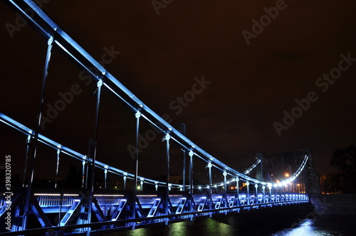 Grunwald Bridge in Wroclaw, Poland