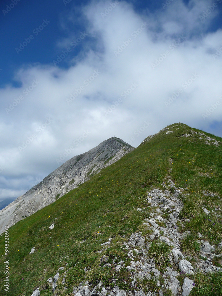 Hochschrutte mountain, Ammergau Alps, Tyrol, Austria