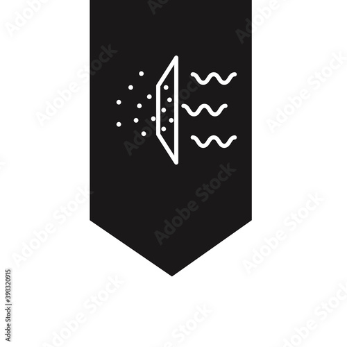 Air filter icon.