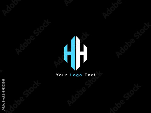 Letter HH H&H Logo Image, HH Logo Stock