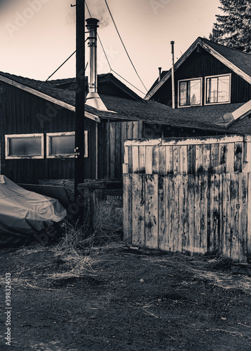 old house in central oregon