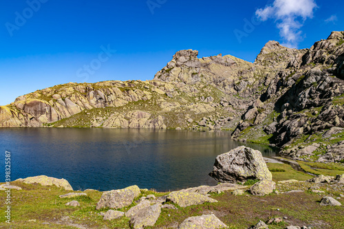 lake in the mountains
