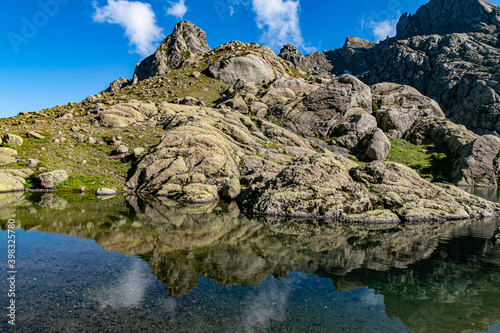 lake in the mountains