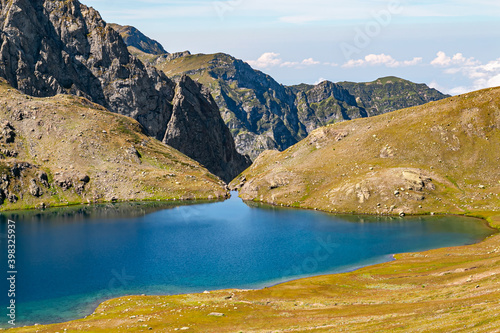 lake in the mountains