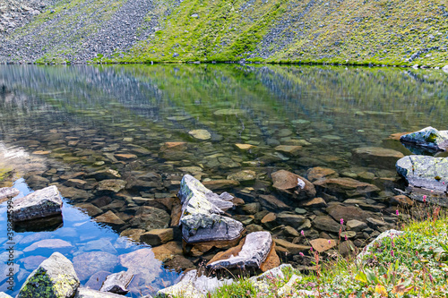 lake in the mountains