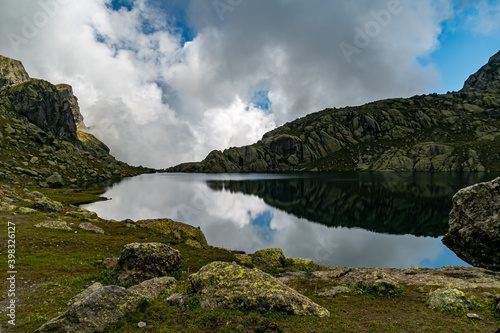lake in the mountains