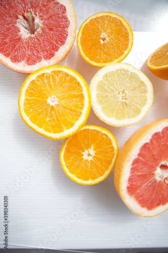 Lemons Orange and grapefruit