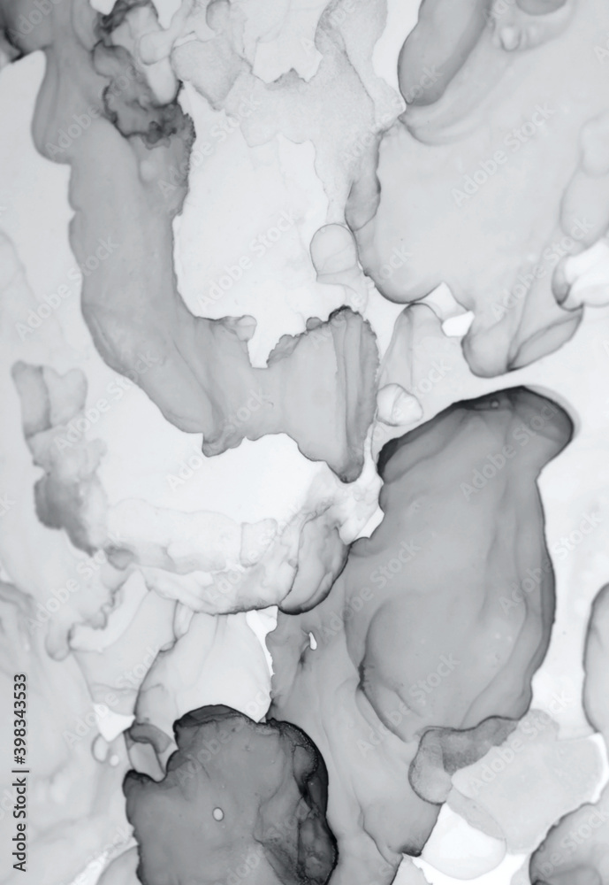 Handmade painting abstract texture alcohol inks. Colorful background of gray. Decorative marble backdrop Handmade painting abstract texture alcohol inks. Colorful background of gray. Decorative marble backdrop