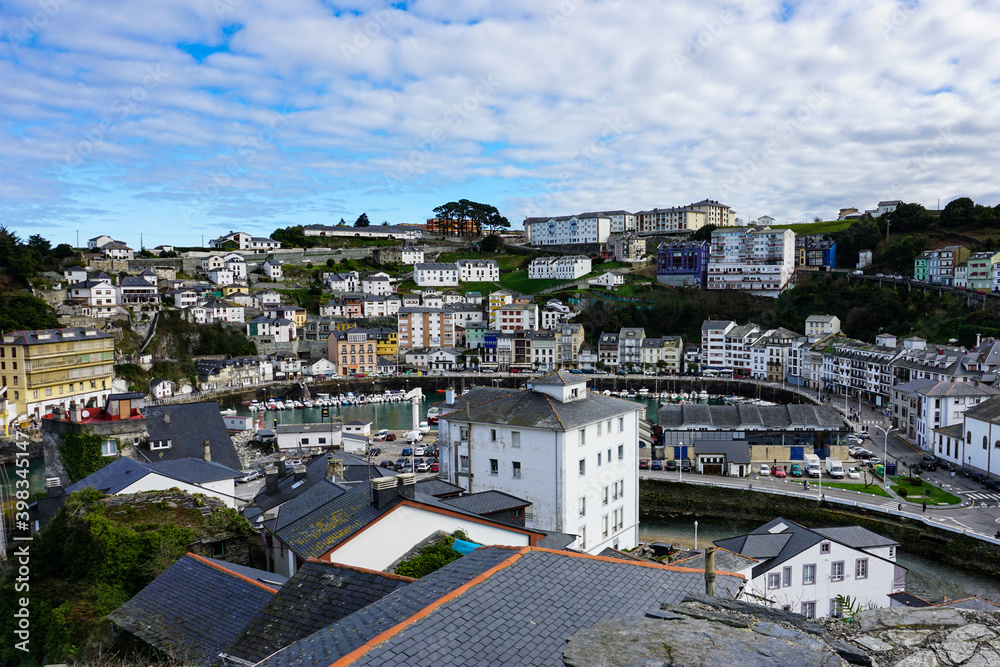 Fototapeta premium small fishing village