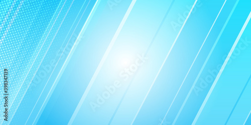 Modern light blue business technology corporate background with light line stripes