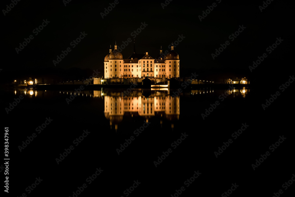 view of Moritzburg Castle, Saxony - Germany