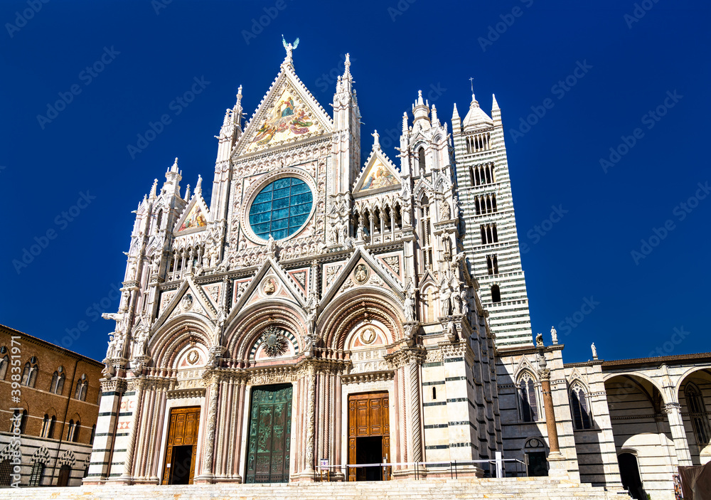 Metropolitan Cathedral of Saint Mary of the Assumptionin Siena - Tuscany, Italy