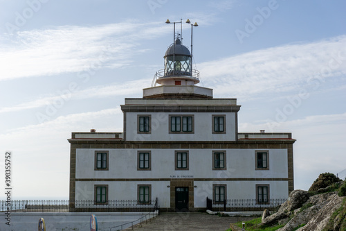 Cape Finisterre Lighthouse on the western coast of Galicia