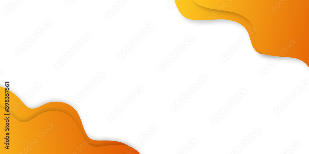Simple modern yellow white wave liquid fluid abstract presentation background for corporate business need with white space for text Simple modern yellow white wave liquid fluid abstract presentation background for corporate business need with white space for text