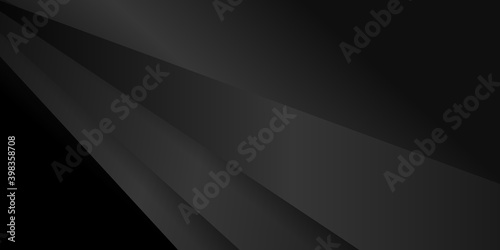 Dark neutral background for banner. Dark presentation background. Black silver metal background