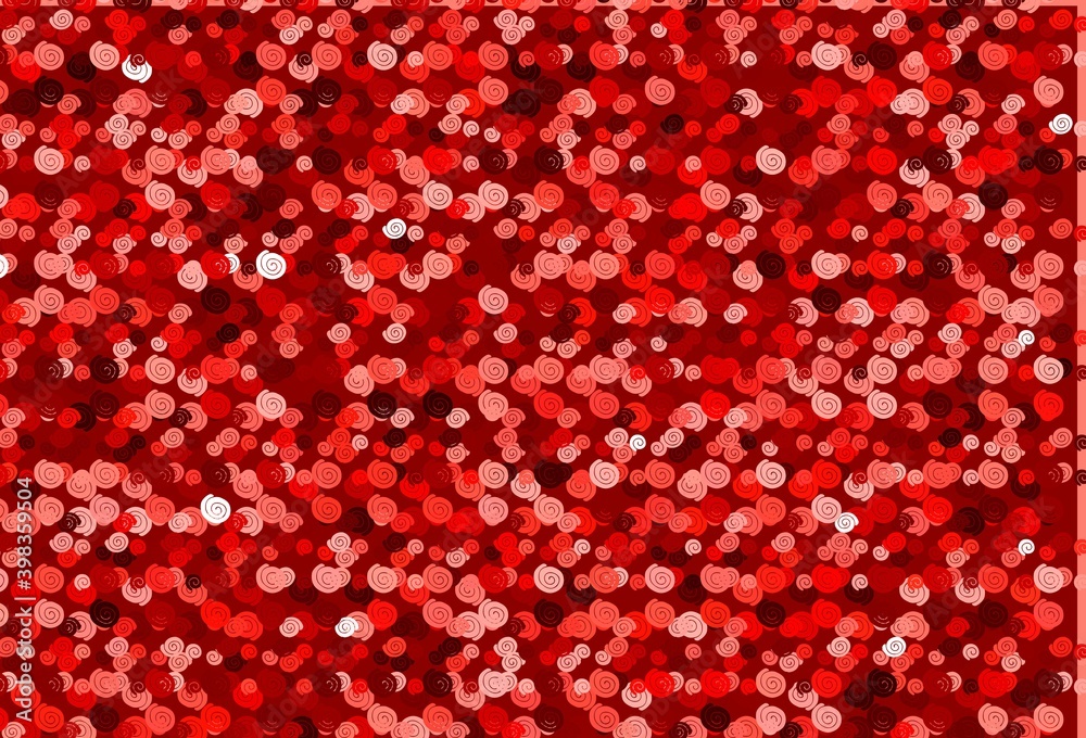 Light Red vector backdrop with bent lines. Light Red vector backdrop with bent lines.