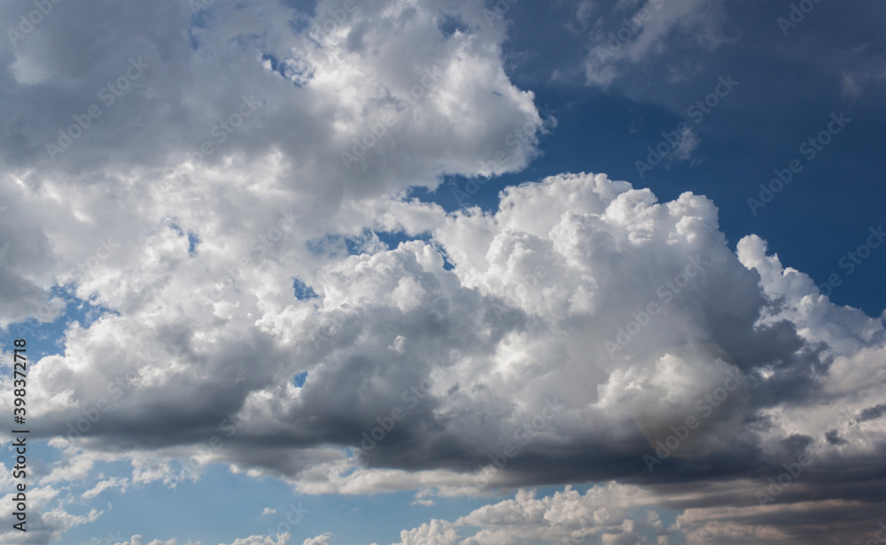 Obraz premium blue sky with clouds