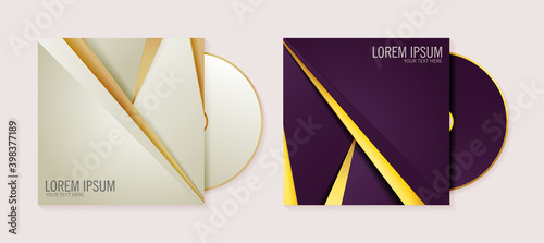 Luxury Abstract business cd cover template