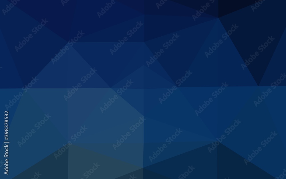 Dark BLUE vector shining triangular template. Shining illustration, which consist of triangles. Completely new template for your business design. Dark BLUE vector shining triangular template. Shining illustration, which consist of triangles. Completely new template for your business design.