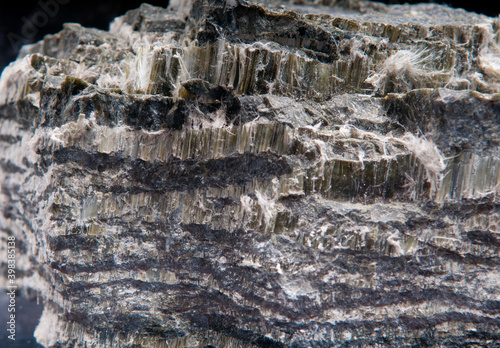 asbestos chrysotile fibers photo