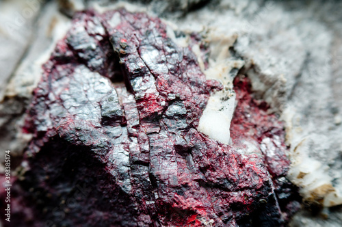 Canvastavla cinnabar mineral mineral sample