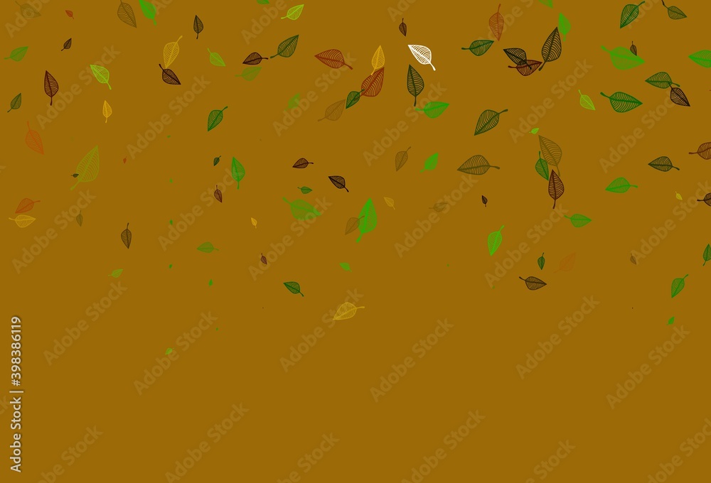 Light Green, Red vector doodle texture. Light Green, Red vector doodle texture.