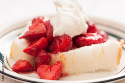 decadent strawberry shortcake photo