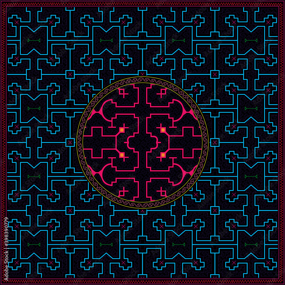 2 of 12 Shipibo Conibo artwork patterns HD set Stock Vector | Adobe Stock