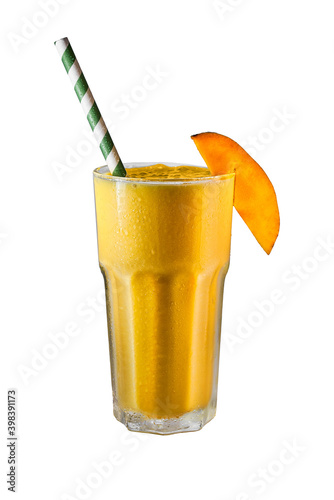 lassy smoothie cocktail with mango
