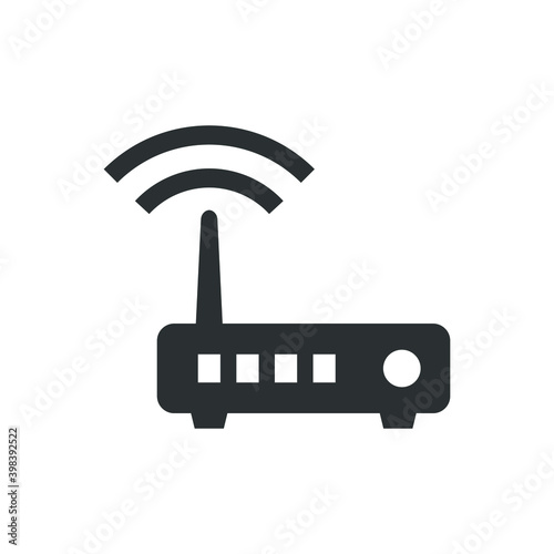 Internet router icon