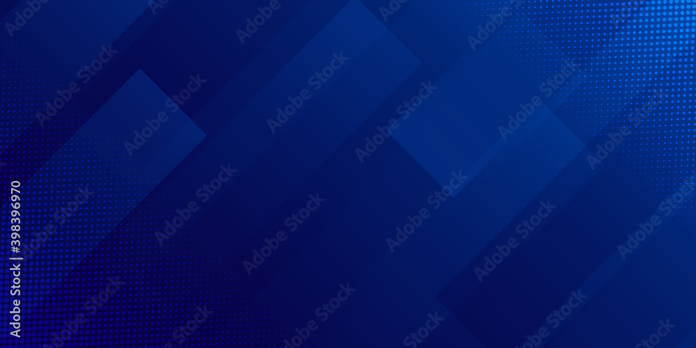 Bright navy blue dynamic abstract vector background with diagonal lines ...