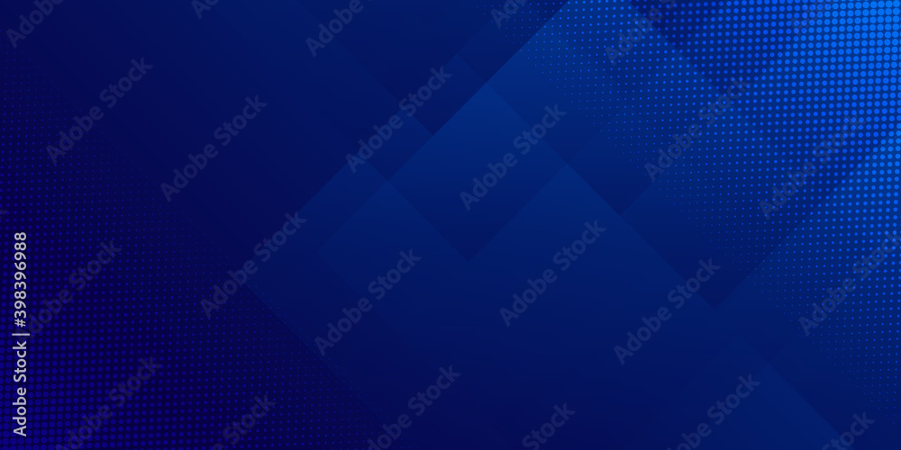 Bright navy blue dynamic abstract vector background with diagonal lines ...