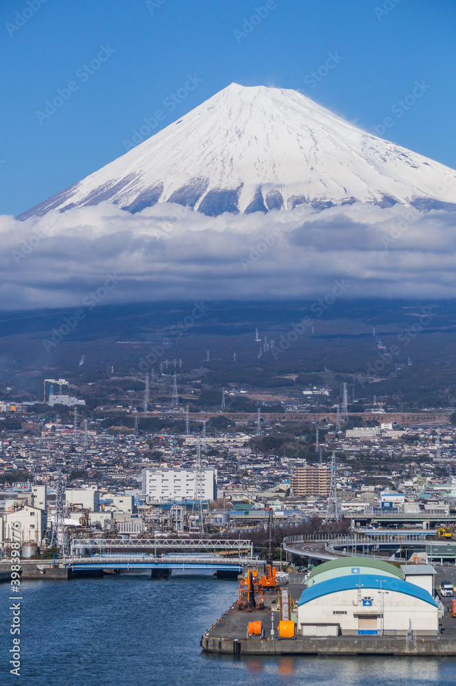 田子の浦みなと公園からの富士山