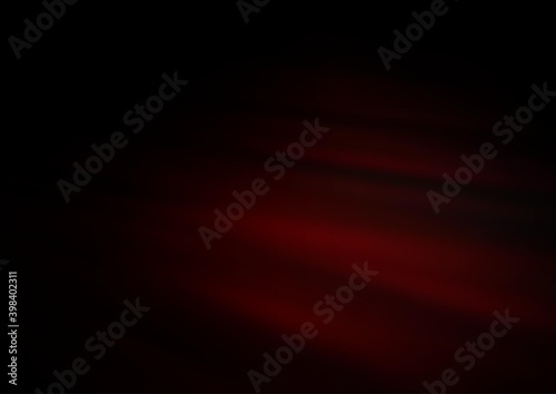 Dark Red vector background with bent ribbons. Blurred geometric sample with gradient bubbles. Marble style for your business design.