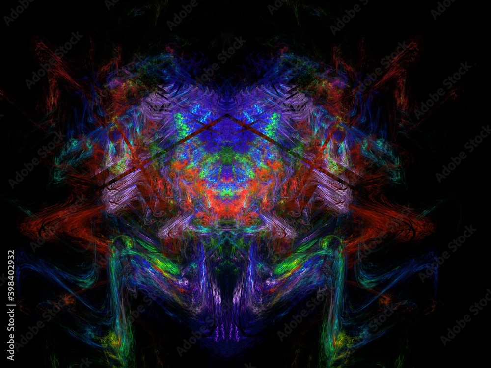 Imaginatory fractal background Image Imaginatory fractal background Image