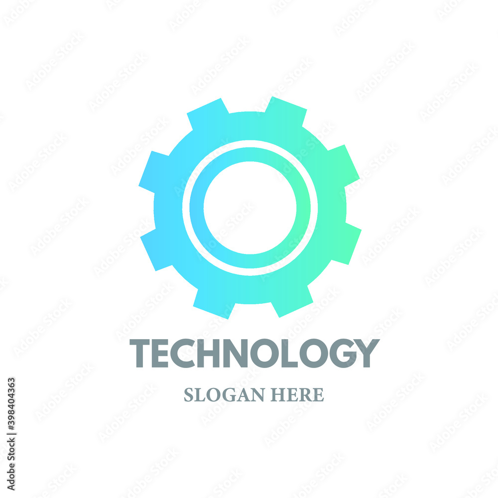 Technology company logo. Company logo. [1]