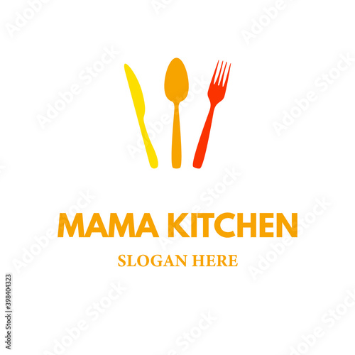 Logo of a restaurant. Food and Drink. Modern restaurant. Vector logo design. Food and beverage