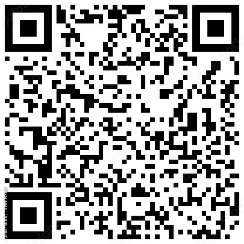 Qr code. Scan id abstract product qrcode. Vector barcode payment concept for mobile store