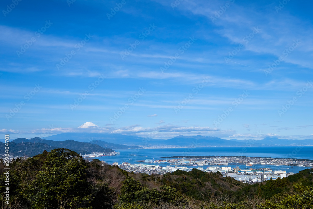 静岡県日本平からの富士山