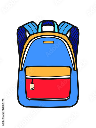 backpack is a bag with shoulder straps that allow it to be carried on one's back.